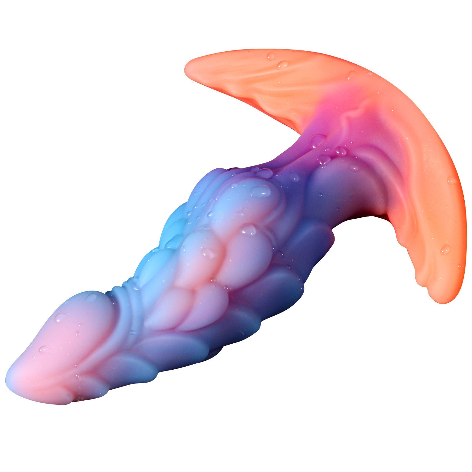 Dragon Fantasy Butt Plug Set Lichtgevende Schubben