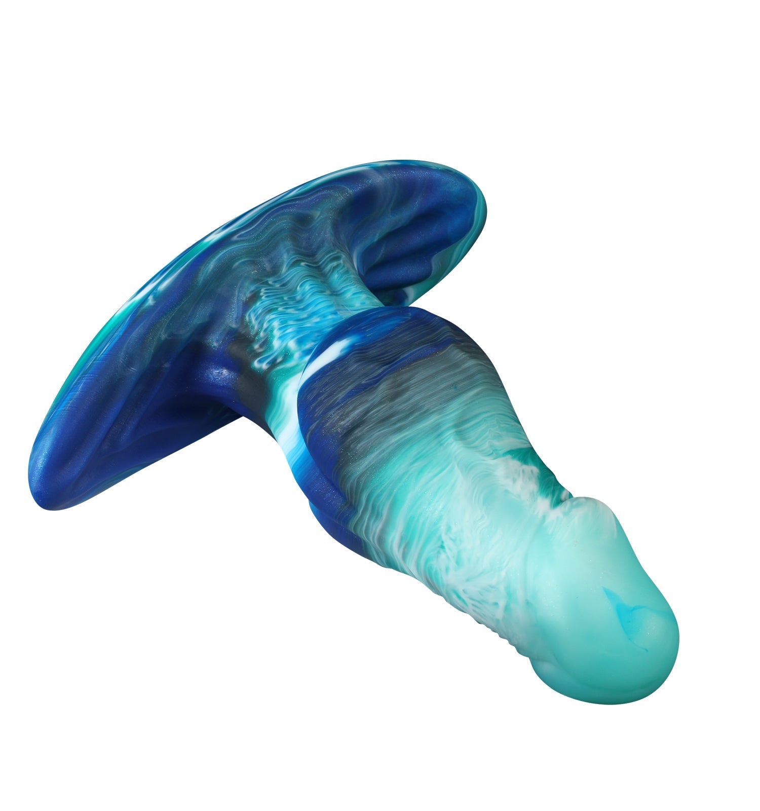 Mintgroen Knot Dildo Silicone Buttplug Set