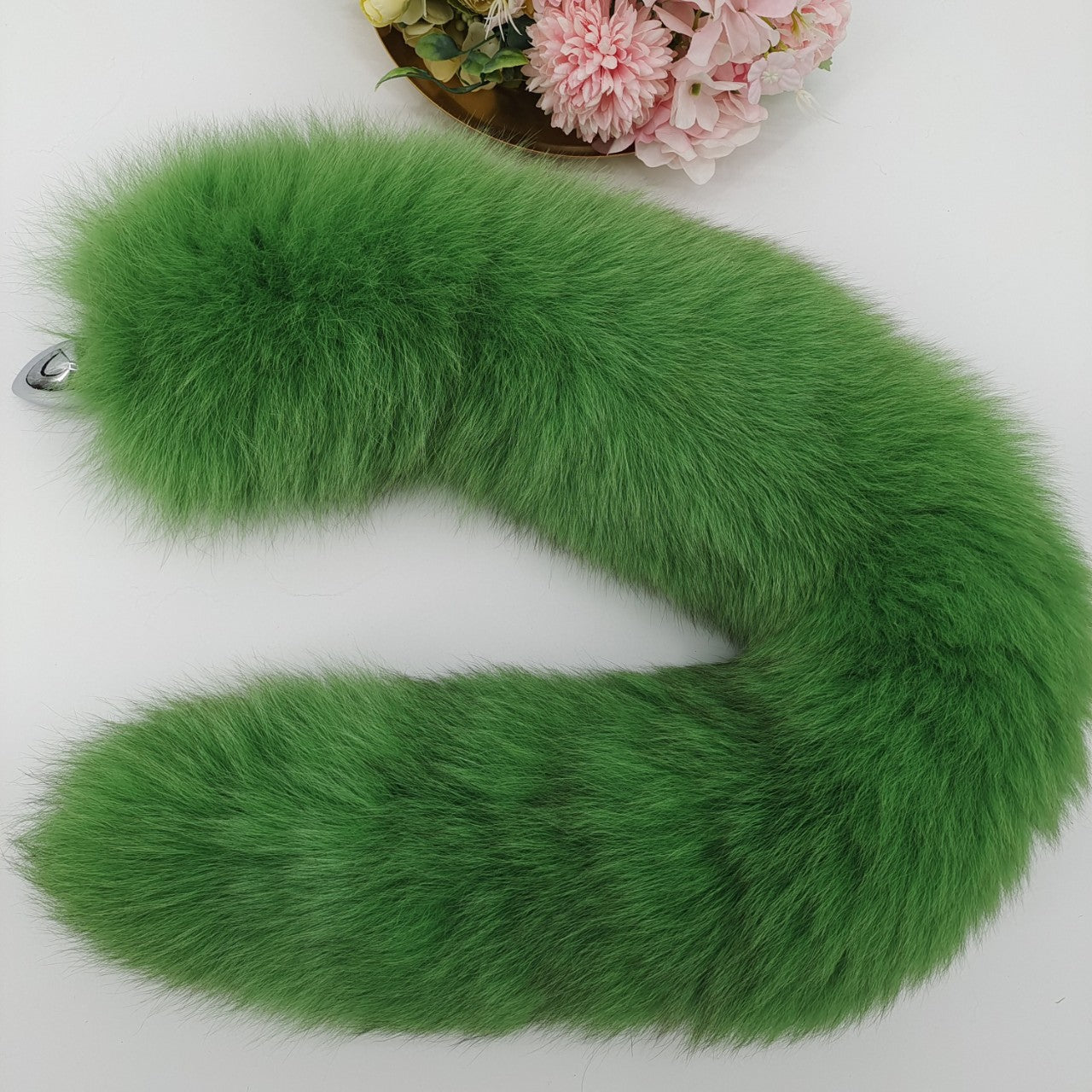 Fox Tail Butt Plug Set Groene Staart