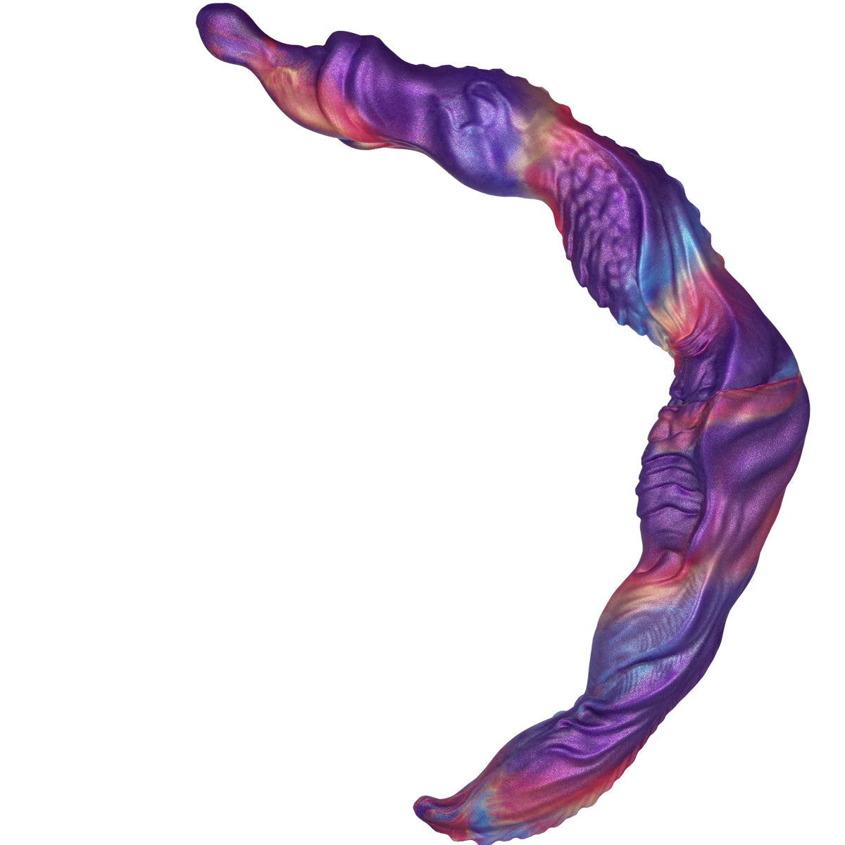 40cm Kleurrijke Fantasy Dildo Met Dubbele Uiteinden