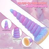 Load image into Gallery viewer, Unicorn Light Up Fantasy Anal Dildos