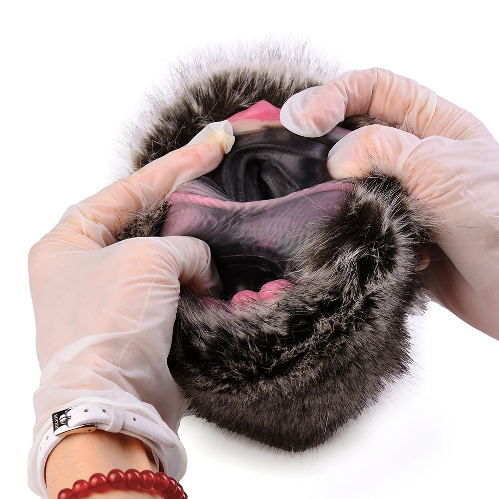 Realistische Dieren Pocket Pussy Met Dubbel Kanaal