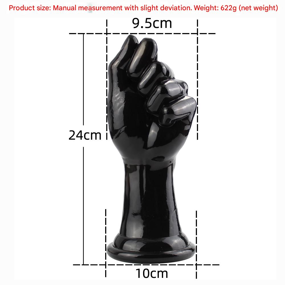 23cm Transparante Fistingdildo Met Zachte Siliconen