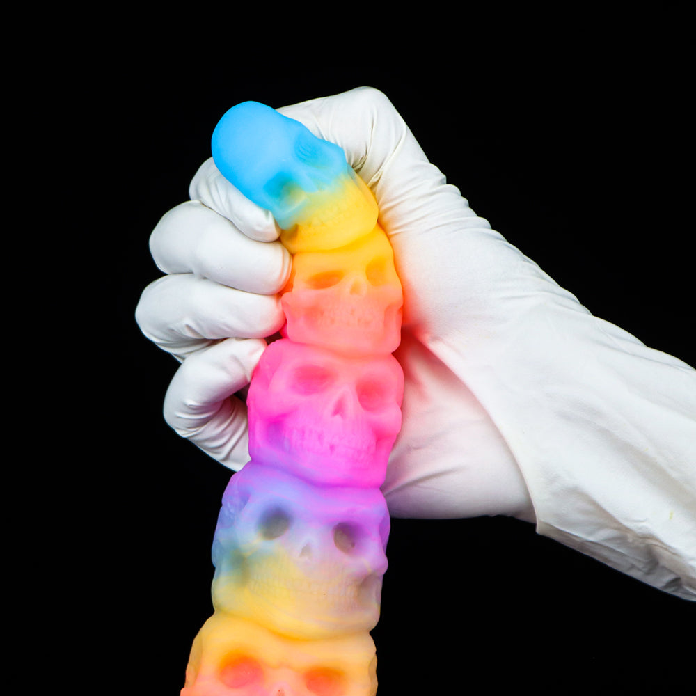 Glow in the Dark Schedel Anal Dildo