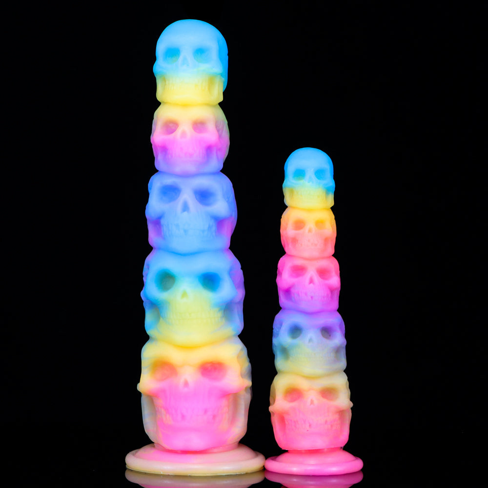 Glow in the Dark Schedel Anal Dildo