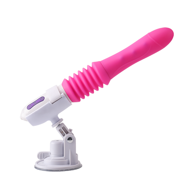 Mini Pink Vibrator Thrusting Sex Machine