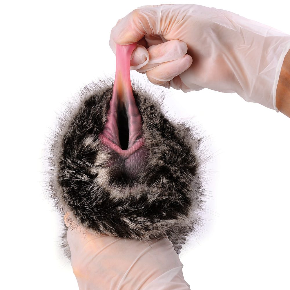 Realistische Dieren Pocket Pussy Met Dubbel Kanaal