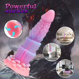 画像をギャラリー ビューアにロード Monsterlijke Glow In The Dark Anale Dildo