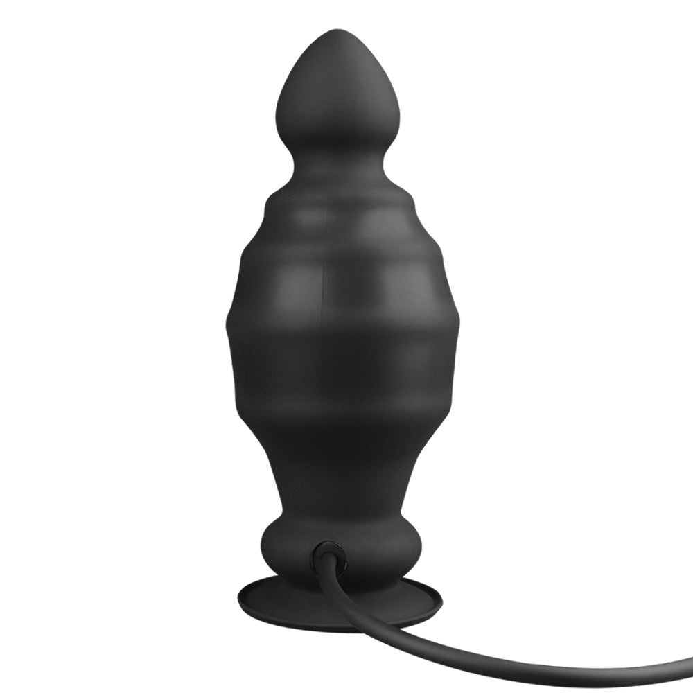 Grote Kralen Inflatable Anal Plug Met Siliconen