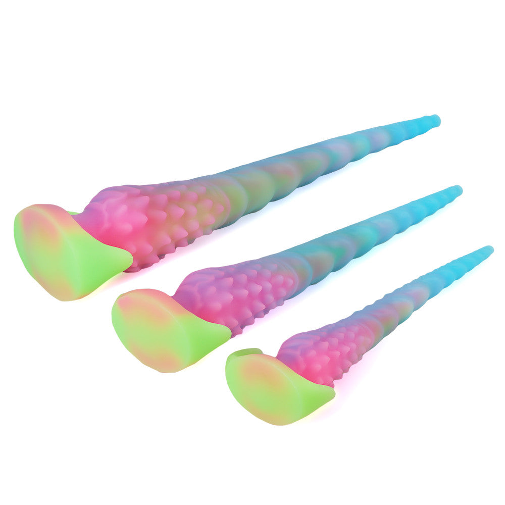 Lichtgevende Lange Fantasy Tenticle Anal Dildo