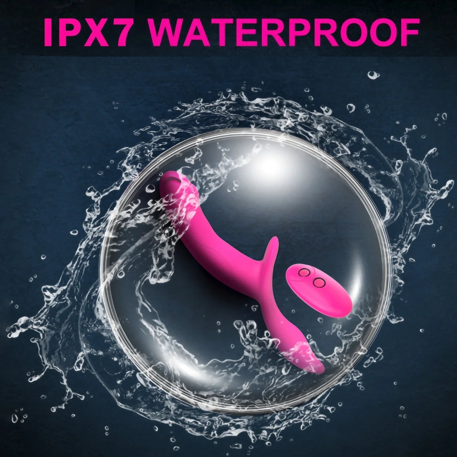 Op Afstand Bestuurbare Vibrator Met Strapless Dildo