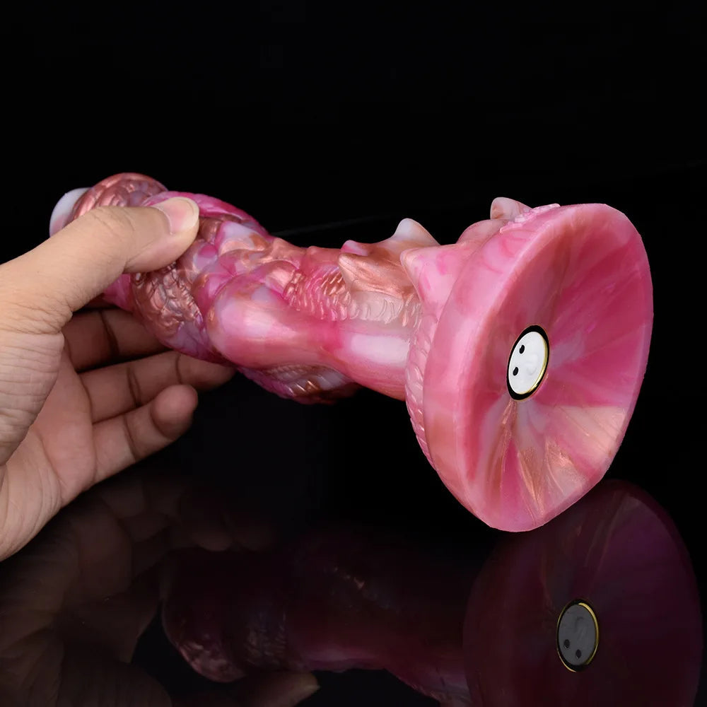 Pink 20.4 cm G-spot Monster Dildovibrator