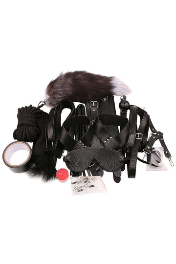 18 Delige BDSM Kit Bondage Accessoires Set