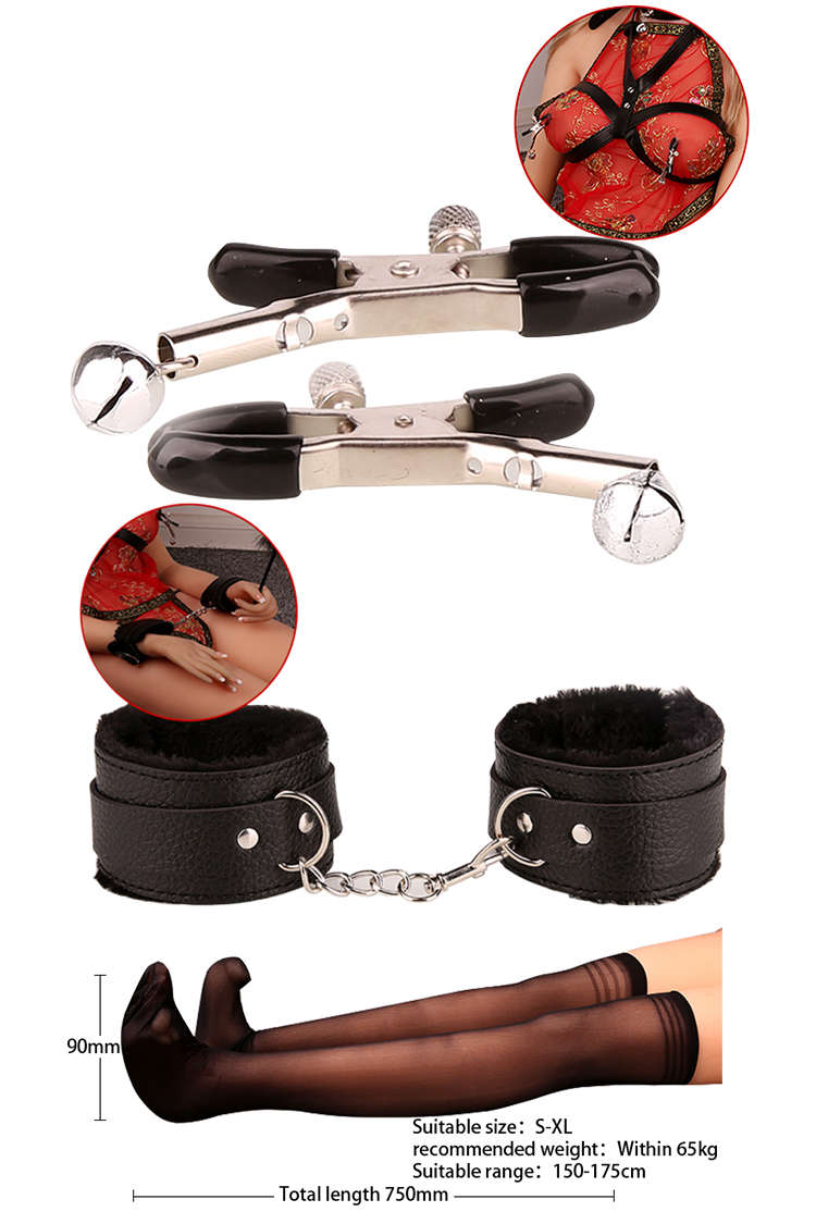 18 Delige BDSM Kit Bondage Accessoires Set