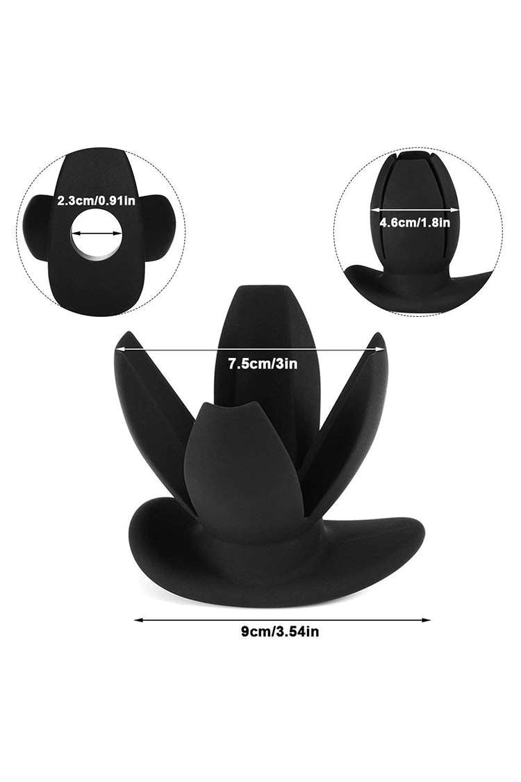 Petal Butt Plug 7.5cm Silicone Anal Dilator