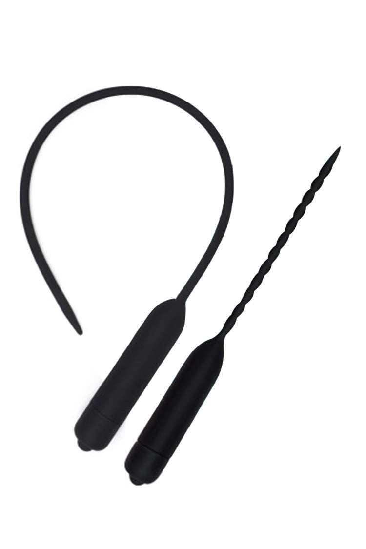 Elektrische Penisvibrator Met Urethrale Dilatator Voor Mannen