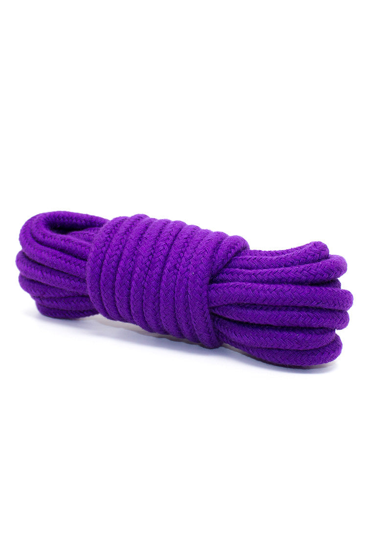 Paarse Pluche 7-Delige Bondage Set Voor Beginners