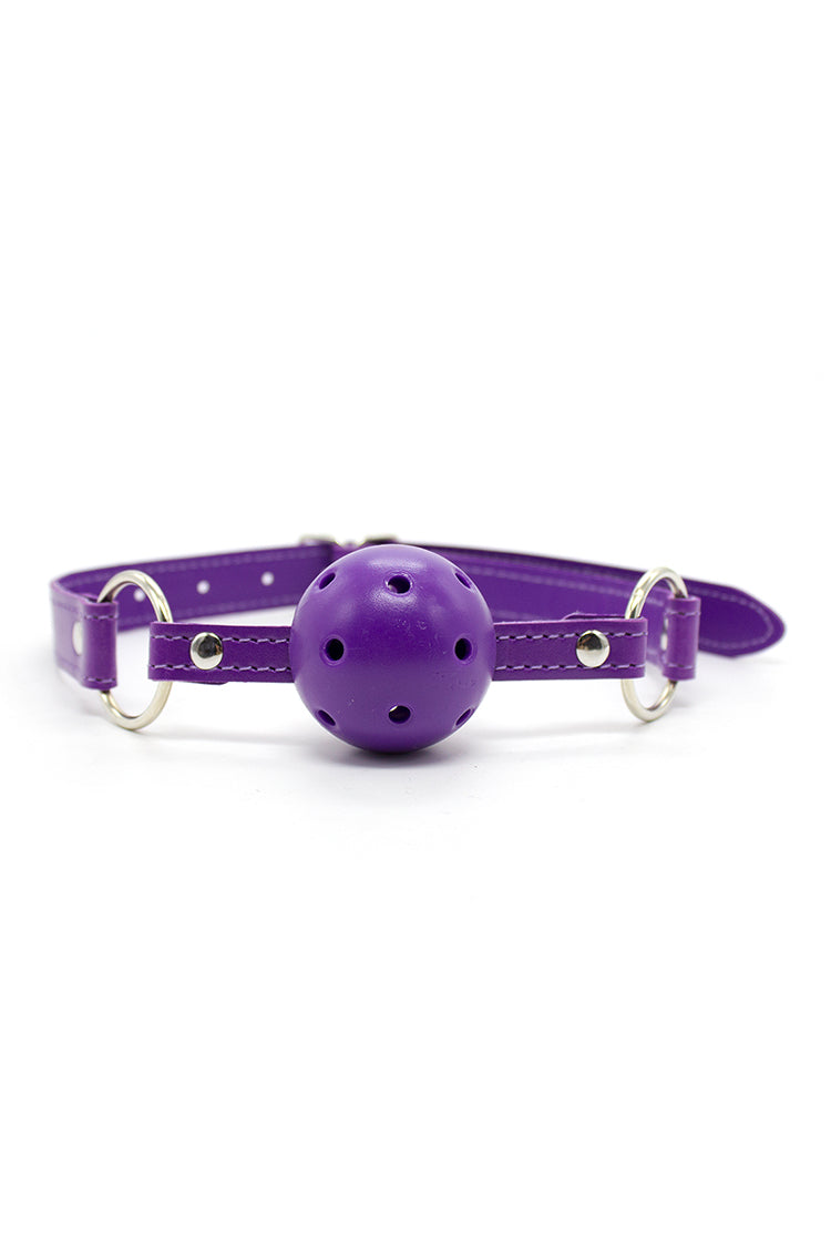 Paarse Pluche 7-Delige Bondage Set Voor Beginners
