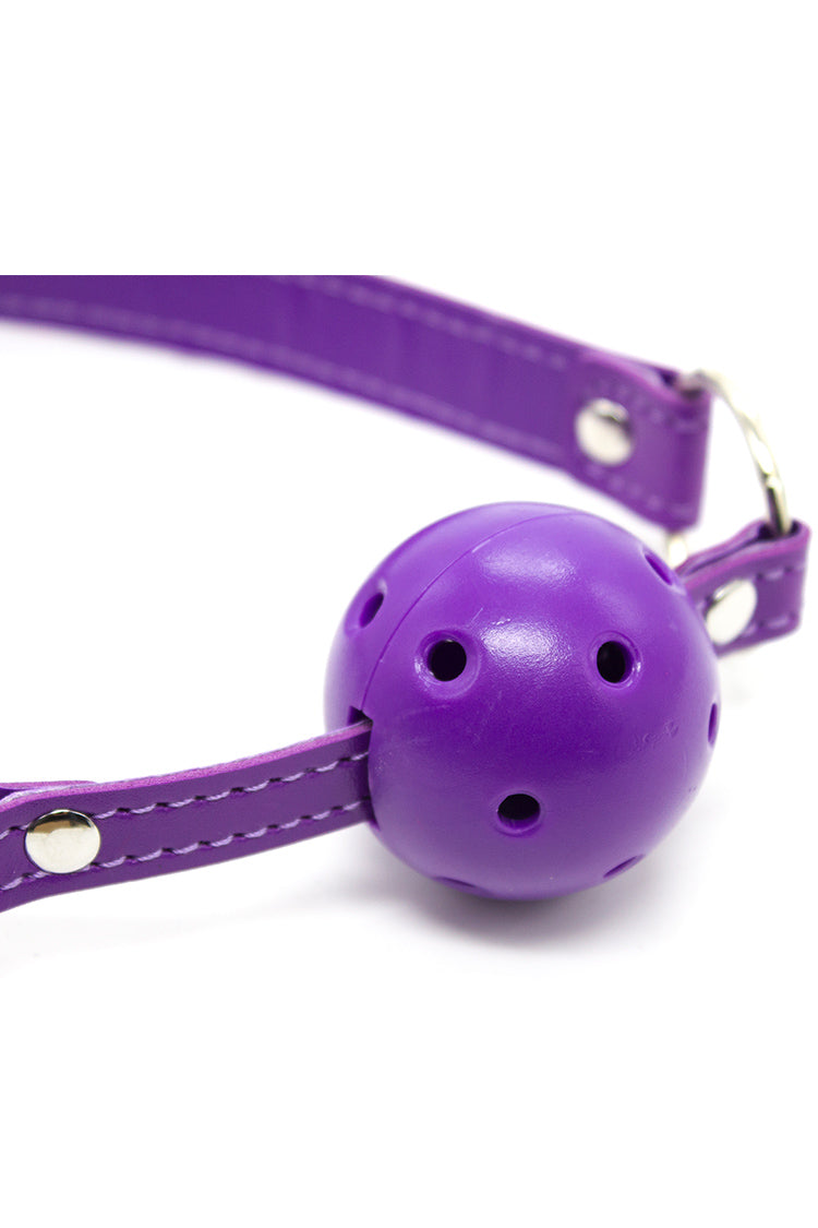 Paarse Pluche 7-Delige Bondage Set Voor Beginners