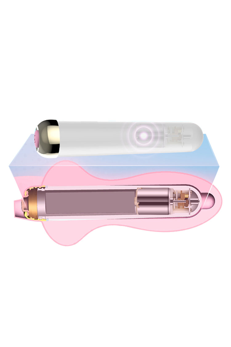 Roze Siliconen Vibrerende Butt Plug Met Vingerlus