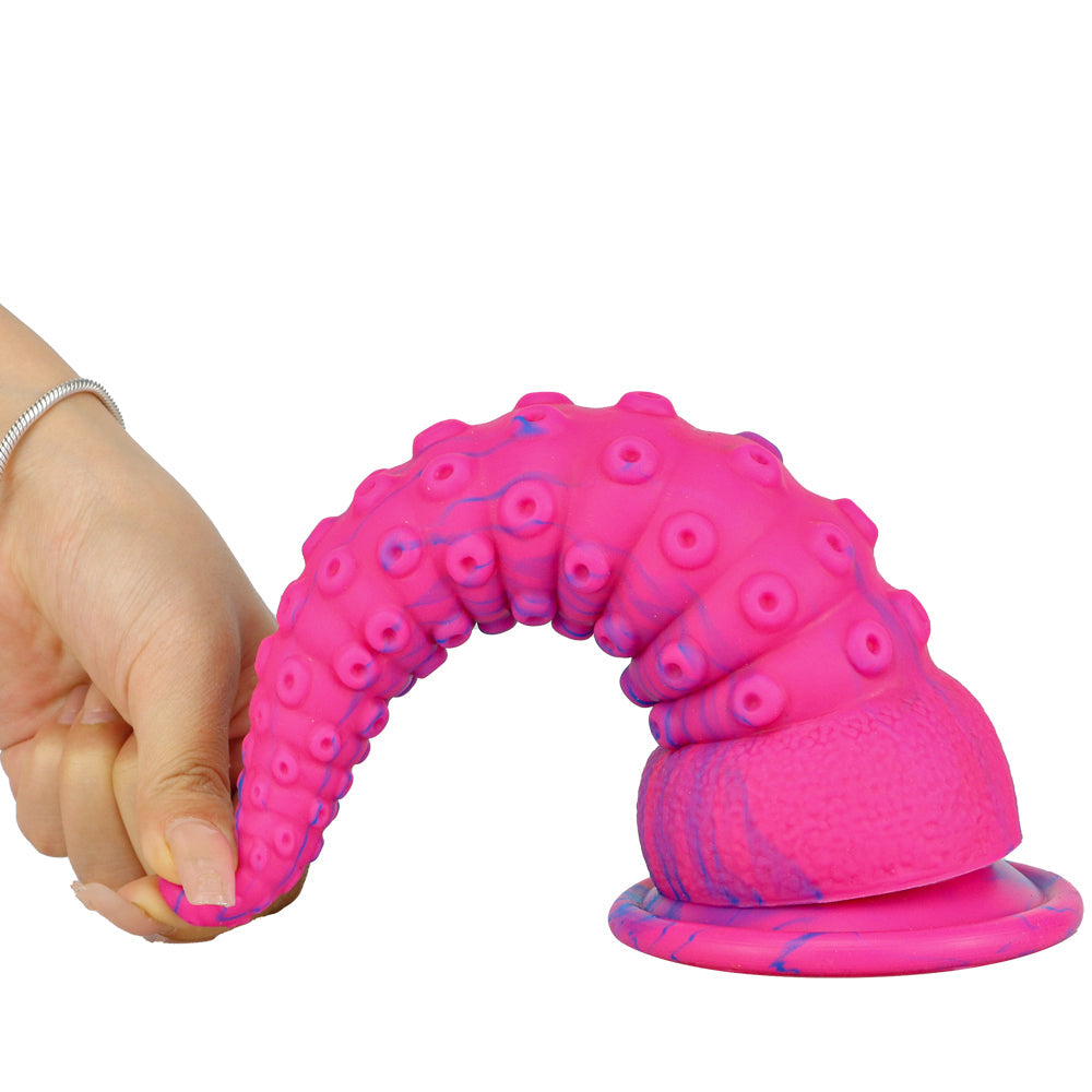 Fantasy Tentakel Dildo Roze Octopus Met Zuignap