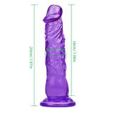 Charger l&#39;image dans la galerie, 8 Inch extra rechte paarse dildo