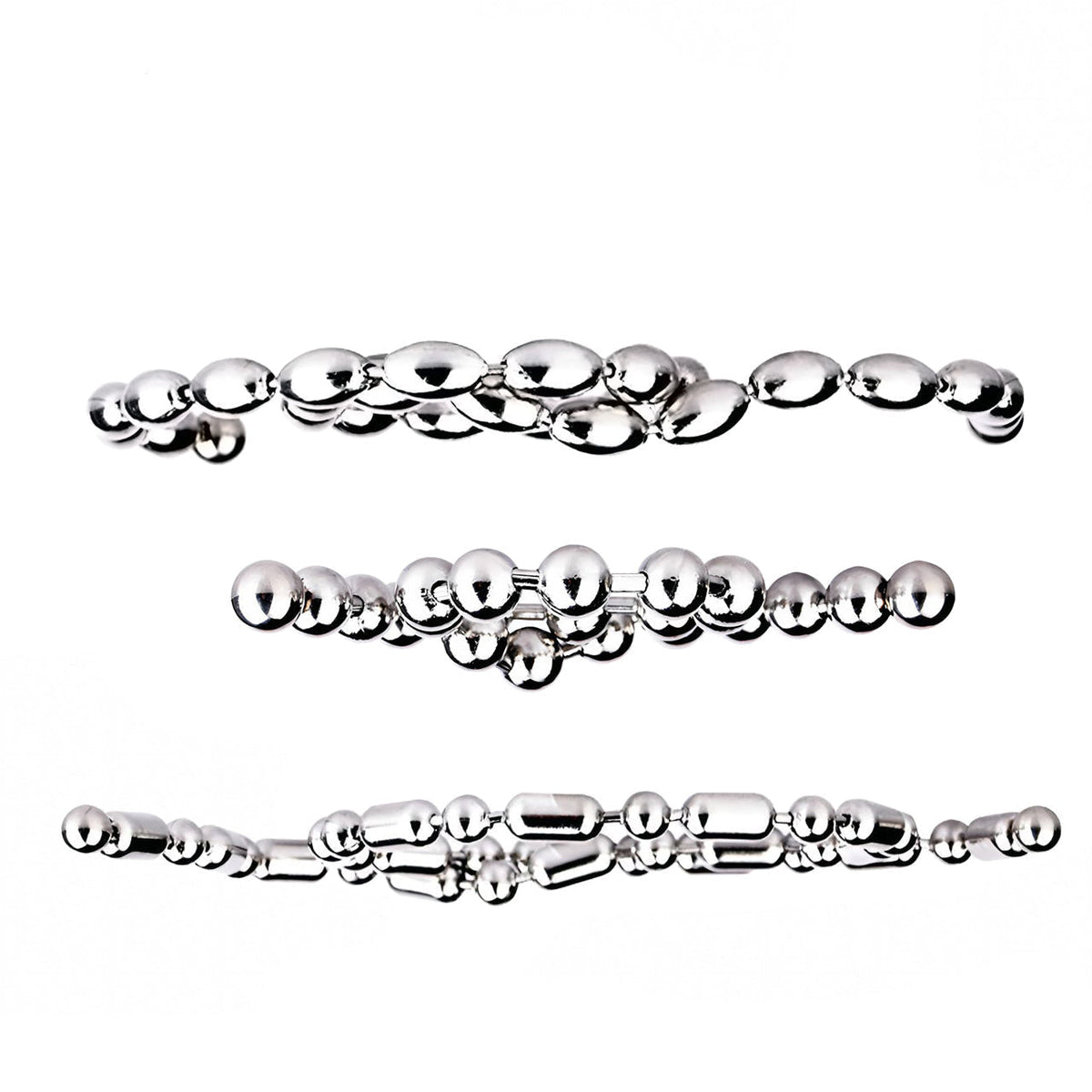 RVS Kralenketting Dilateren Urethra Drie Diameters