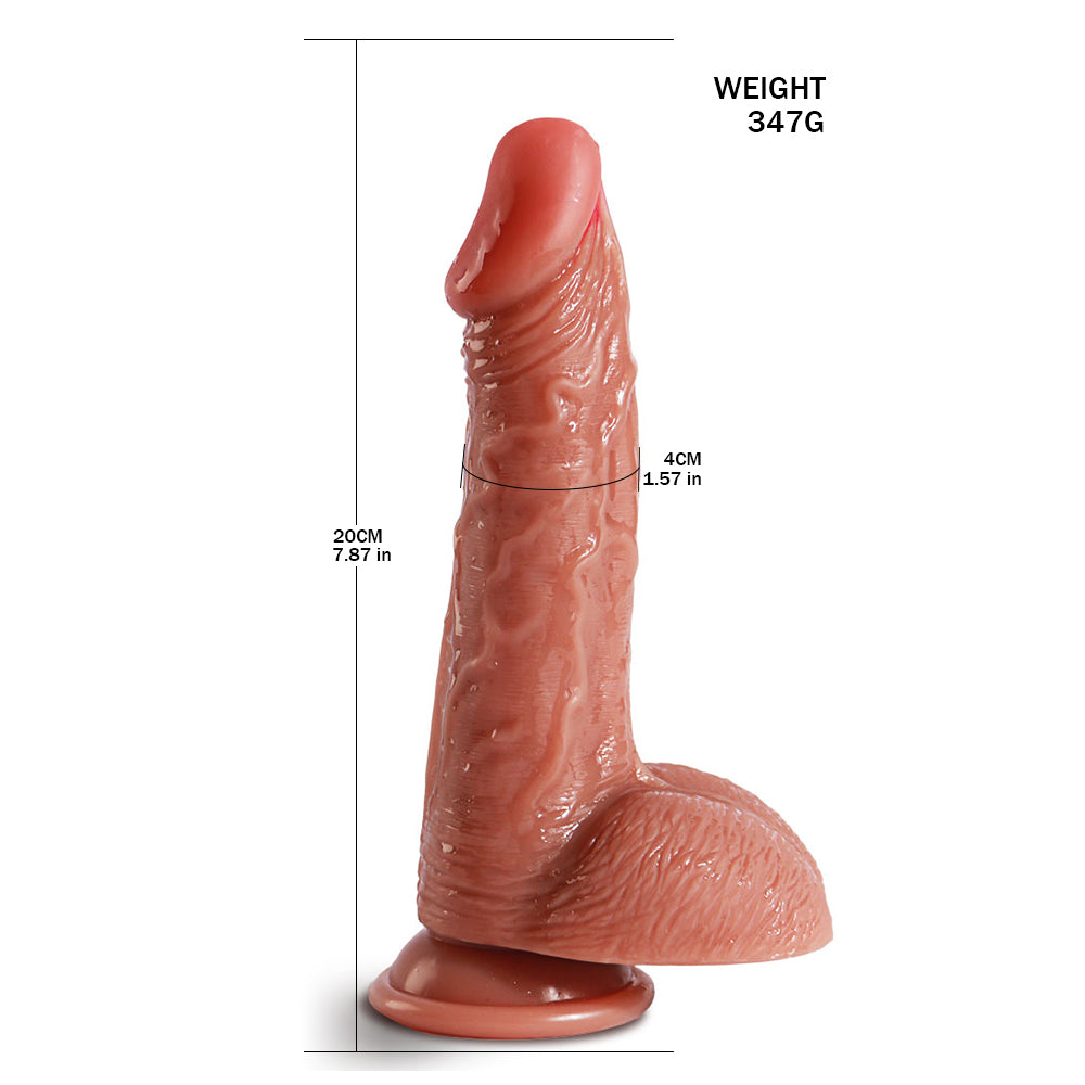 Anatomische Dildo Met Zuignap Sterke Zuigkracht
