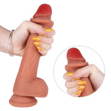 Afbeelding in Gallery-weergave laden, 8 Inch Slanke Zachte Realistische Dildo