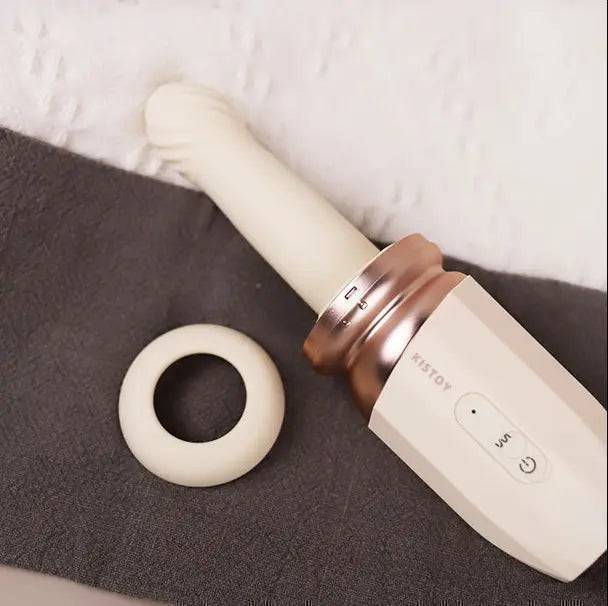 24cm Verwarmde Thrusting Dildo Met Afstandsbediening