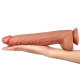 Load image into Gallery viewer, Flexible Long Flesh Realistic Huge Dildo