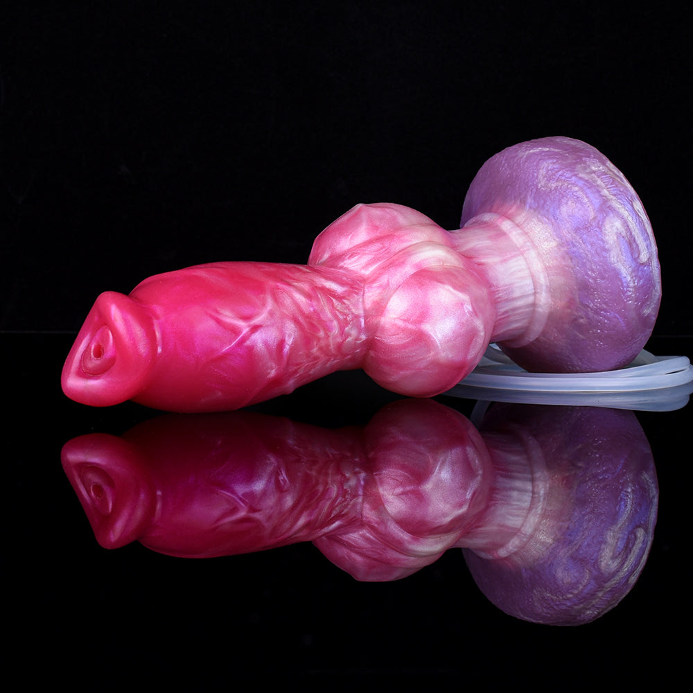 22 cm Big Knot Fantasy Squirting Dogdildo