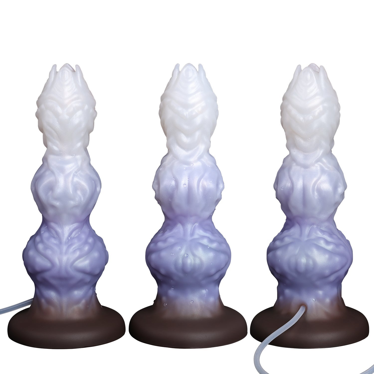 Alien Dildo Knot Textured Egg Spray Fantasy