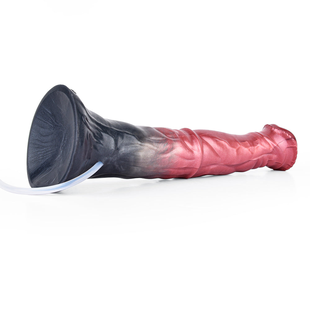 30.5 cm Lange Fantasy Squirtingdildo Met Paardvorm