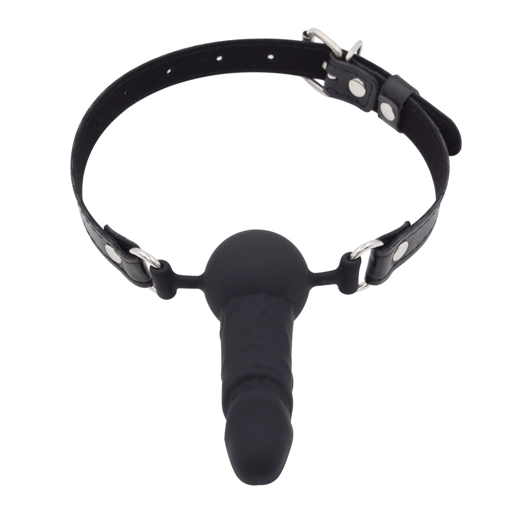 BDSM Femdom Strap On DildoGag