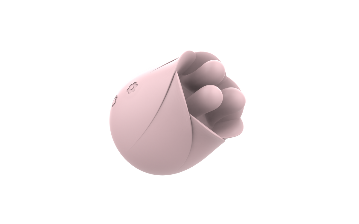 7.5cm Roze Roterende Roos Clitoral Stimulator