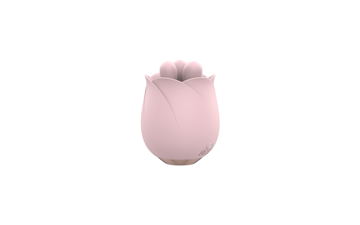 7.5cm Roze Roterende Roos Clitoral Stimulator