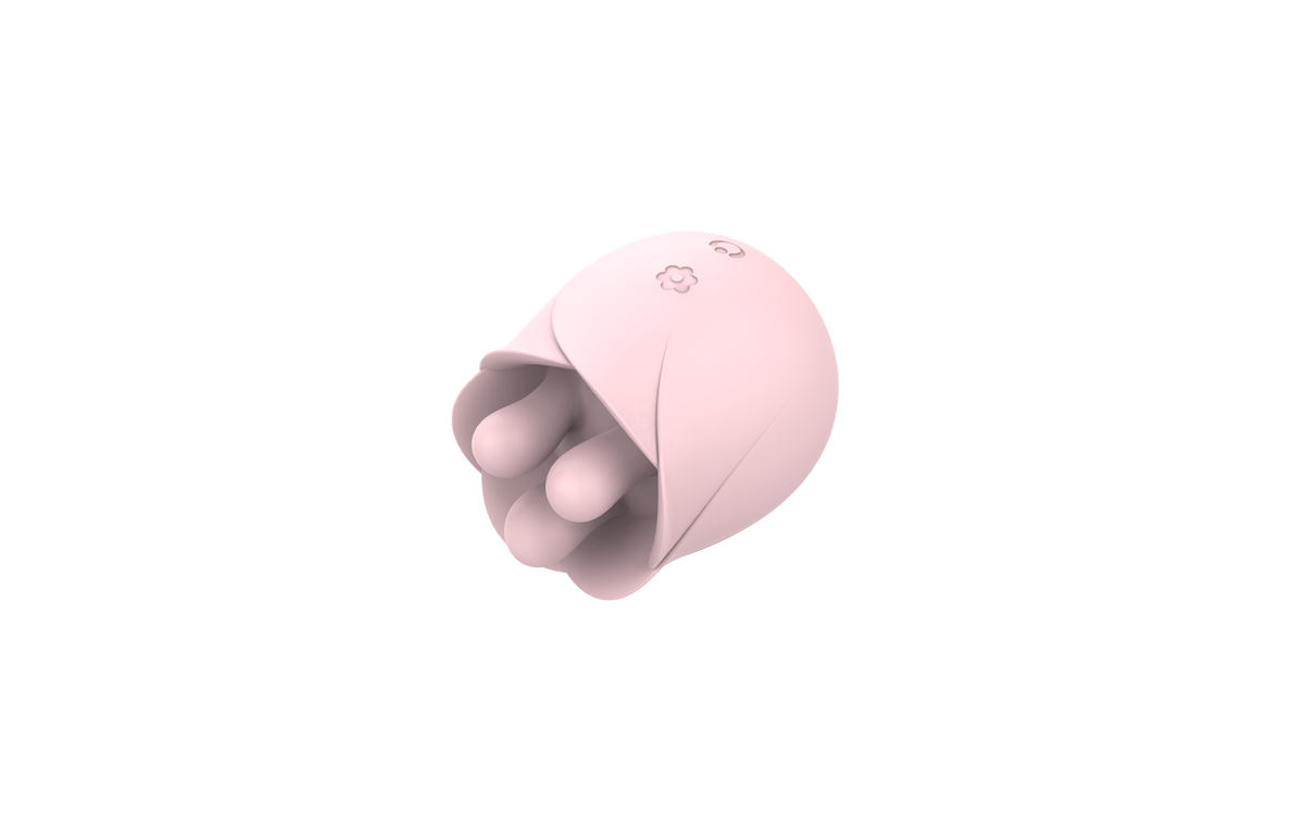 7.5cm Roze Roterende Roos Clitoral Stimulator