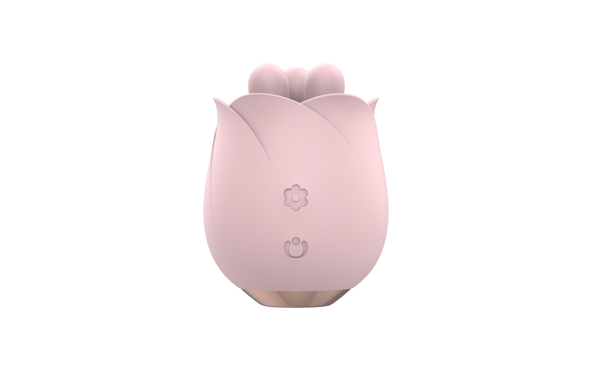 7.5cm Roze Roterende Roos Clitoral Stimulator