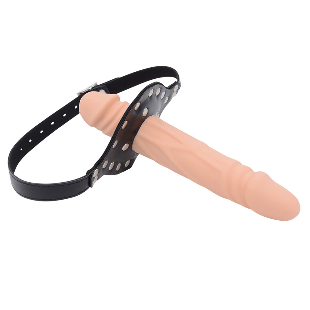 BDSM Rollenspel Doppel Head Gagdildo
