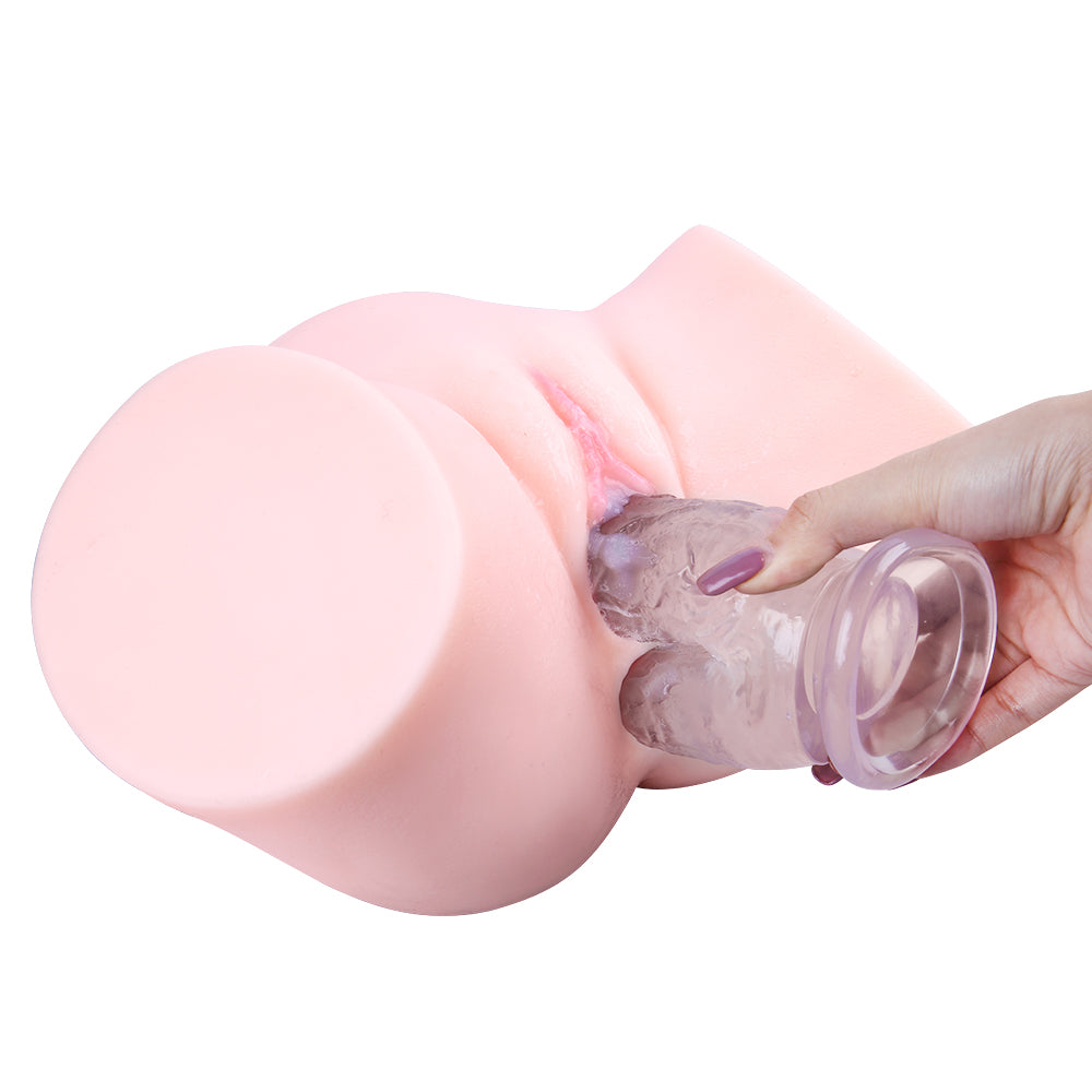 Transparante Siliconen Jelly Dubbele Dildo