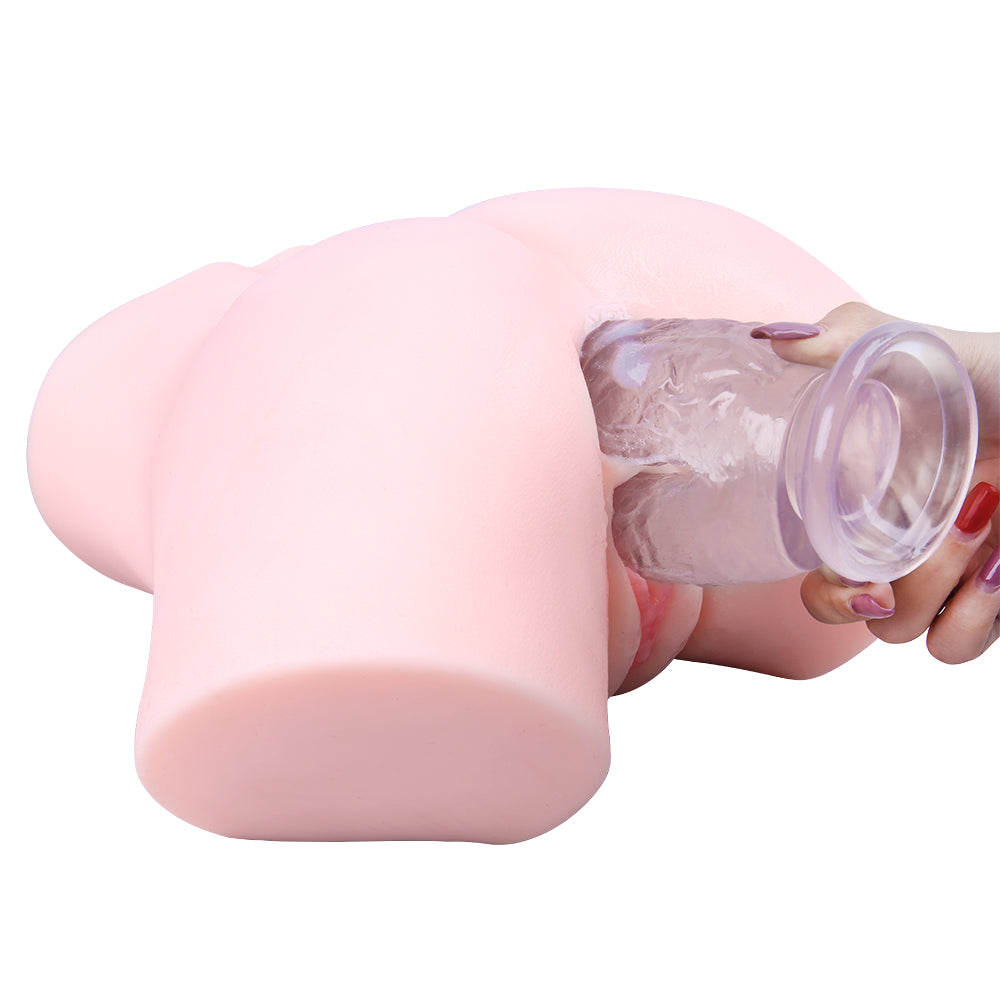 Transparante Siliconen Jelly Dubbele Dildo