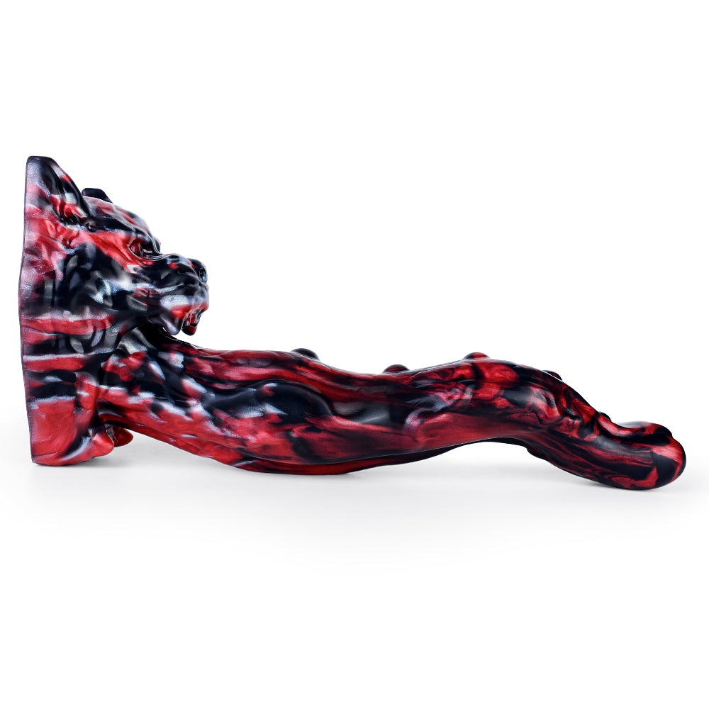 Silicone Custom American Bully Dog Tongue Monster Dildo