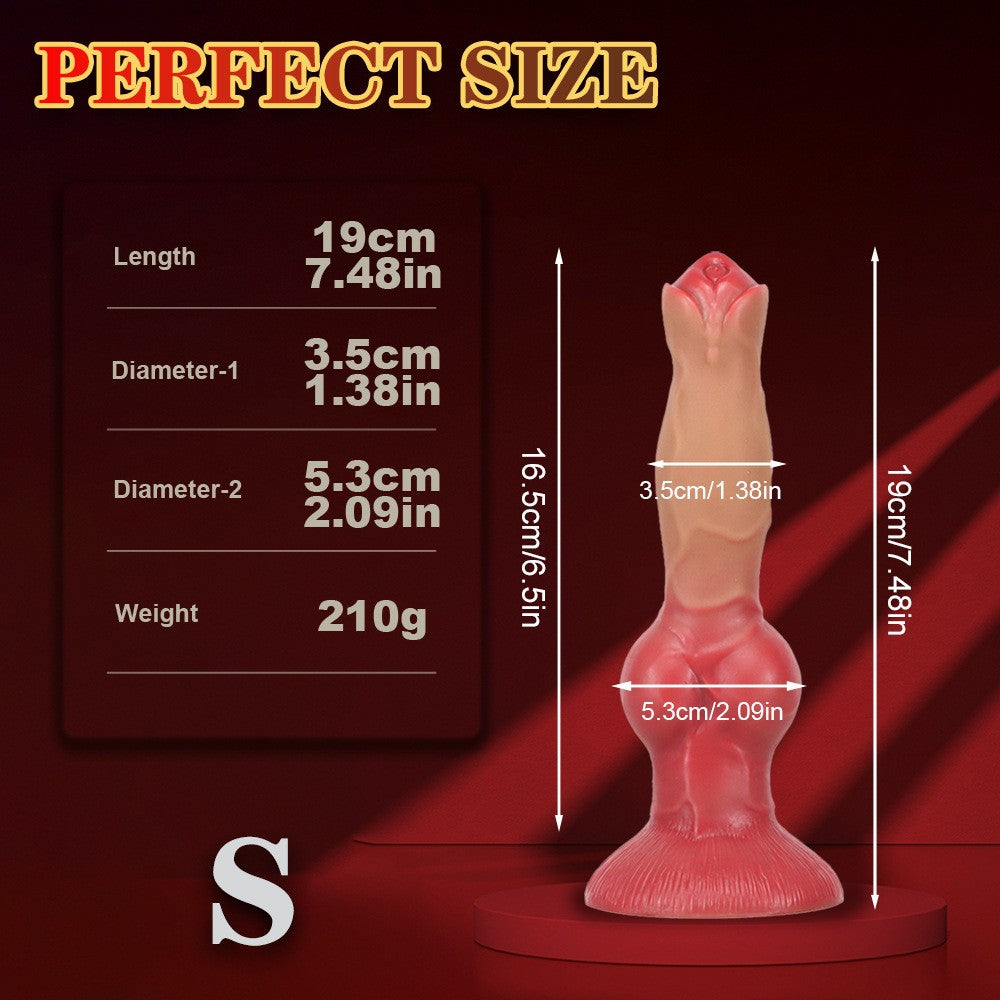 Knot Dog Dildo Fantasy 33cm Grote Uitvoering