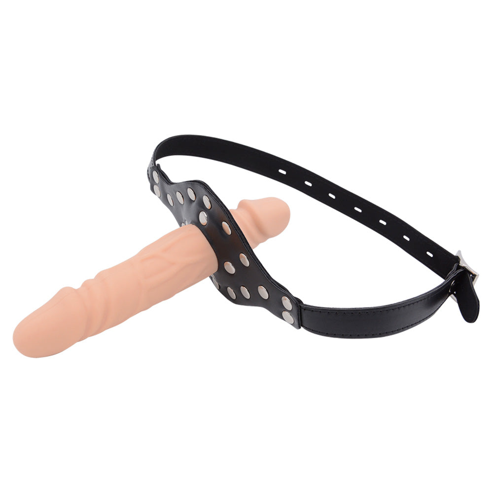 BDSM Rollenspel Doppel Head Gagdildo