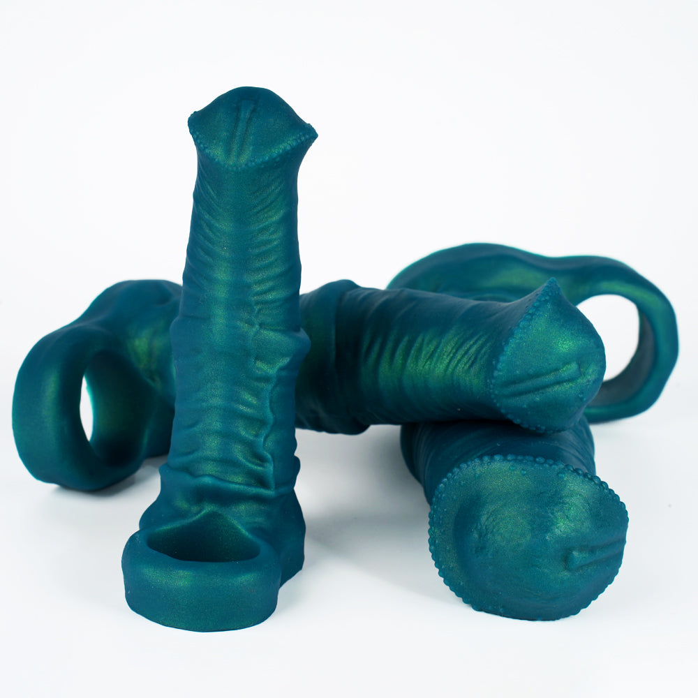 Fantasy Horse Penisextension 18 cm Met Ribbels