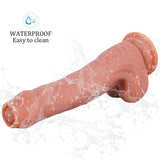 Afbeelding in Gallery-weergave laden, Glijdende voorhuid dildo 8,5 inch realistische strap-on