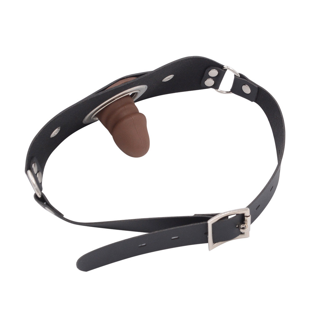 BDSM Bondage Training Dildo Gag Met Riem