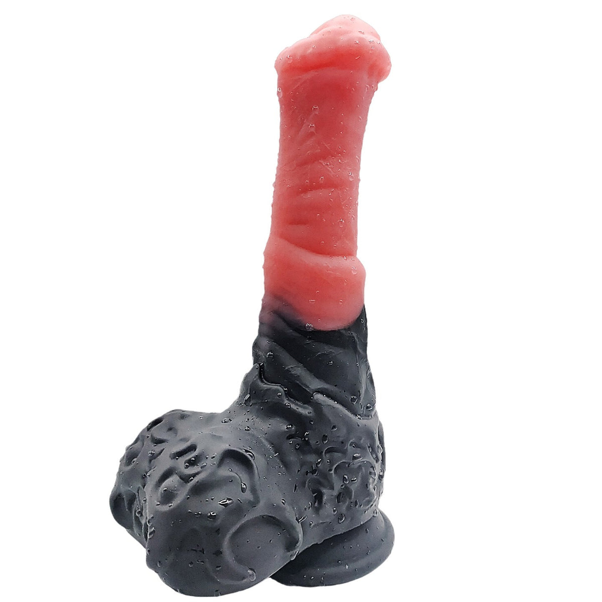 23 cm Siliconen Fantasy Stotende Horse Dildo