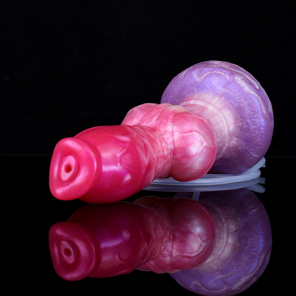 22 cm Big Knot Fantasy Squirting Dogdildo